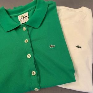 Lacoste polo and T-shirt set